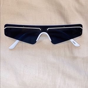 Sunglass spot futuristic sunglasses